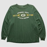 Green Bay Packers 2000s Long Sleeve T-shirt - Green Vintage - Fanatics