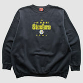 Pittsburgh Steelers NFL 2000s Pullover Sweatshirt - Black Vintage - Fanatics