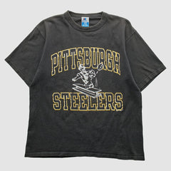 Pittsburgh Steelers Champion 1994 T-shirt - Black Vintage - Fanatics