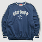 Dallas Cowboys NFL 2000s Pullover Sweatshirt - Navy Vintage - Fanatics