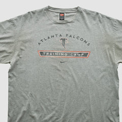 Atlanta Falcons 2000s T-shirt - Heather Gray Vintage - Fanatics