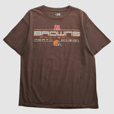 Cleveland Browns NFL 2000s T-shirt - Brown Vintage - Fanatics