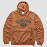 Green Bay Packers Reebok 2010s Hooded Pullover Sweatshirt - Brown Vintage - Fanatics