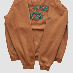 Green Bay Packers Reebok 2010s Hooded Pullover Sweatshirt - Brown Vintage - Fanatics