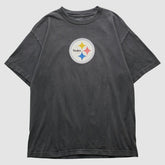 Pittsburgh Steelers Reebok 2000s T-shirt - Charcoal Vintage - Fanatics