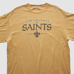 New Orleans Saints NFL 2000s T-shirt - Tan Vintage - Fanatics