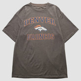 Denver Broncos NFL 2010s T-shirt - Dark Heather Gray Vintage - Fanatics