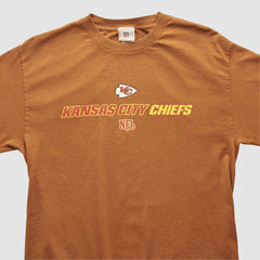 Kansas City Chiefs NFL 2000s Long Sleeve T-shirt - Brown Vintage - Fanatics