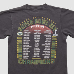 Green Bay Packers Reebok 2011 T-shirt - Black Vintage - Fanatics