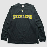 Pittsburgh Steelers NFL 2000s Long Sleeve T-shirt - Black Vintage - Fanatics