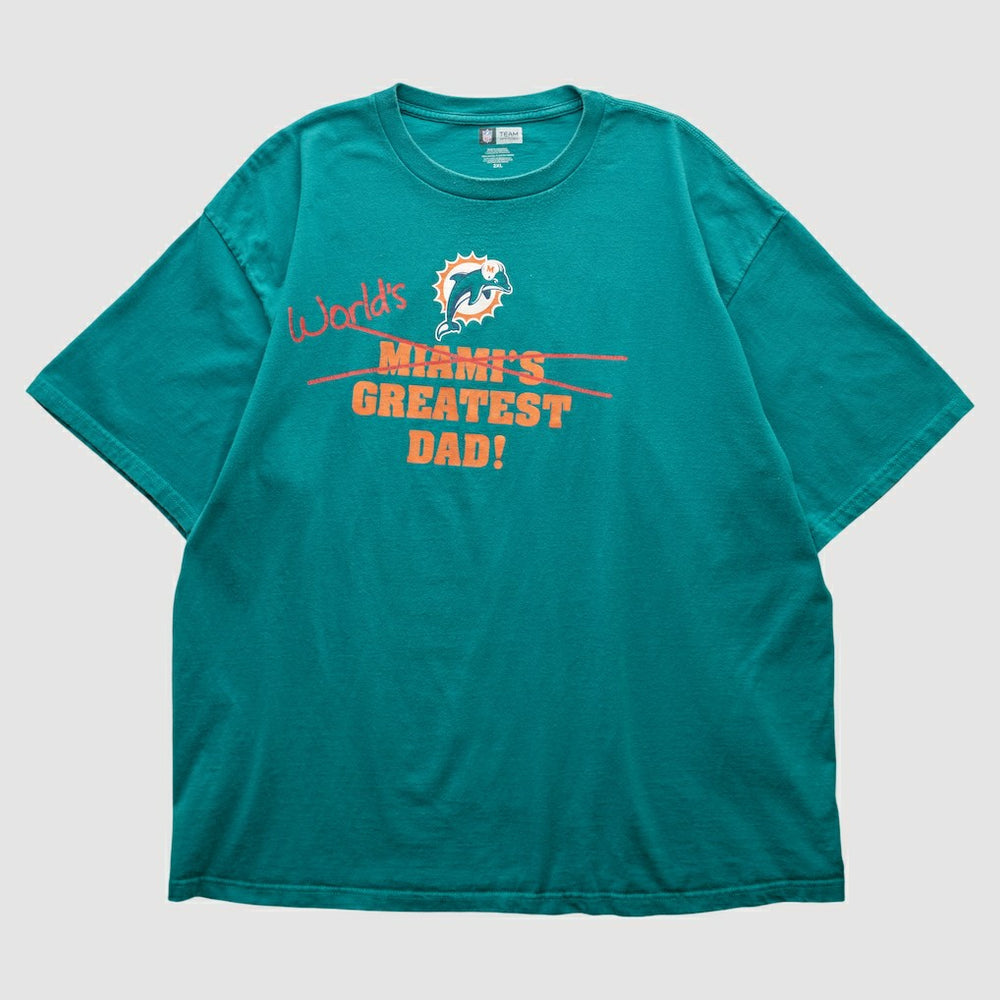 Miami Dolphins NFL 2010s T-shirt - Teal Vintage - Fanatics