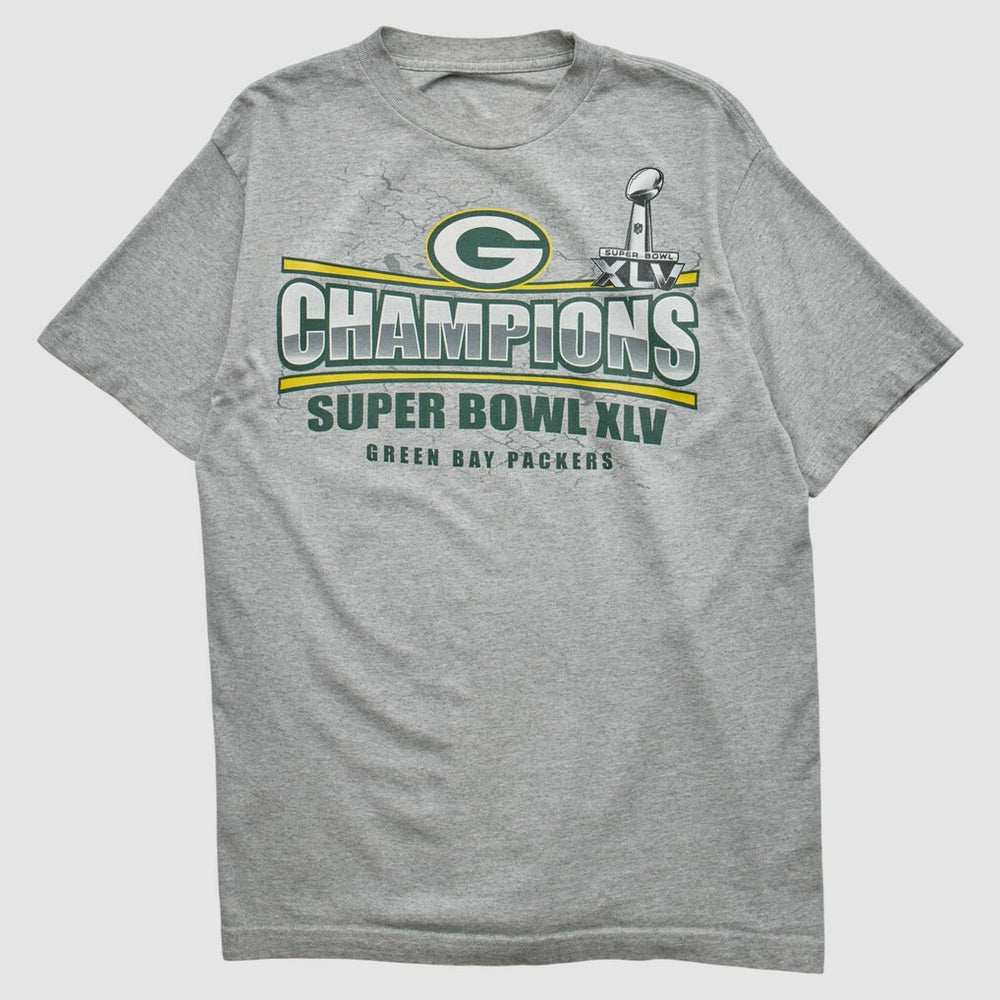 Green Bay Packers 2011 T-shirt - Heather Gray Vintage - Fanatics