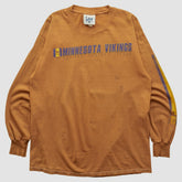 Minnesota Vikings Lee Apparel 2000s Long Sleeve T-shirt - Brown Vintage - Fanatics