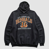 Cincinnati Bengals NFL 2010s Hooded Pullover Sweatshirt - Black Vintage - Fanatics