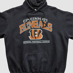Cincinnati Bengals NFL 2010s Hooded Pullover Sweatshirt - Black Vintage - Fanatics