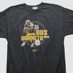 Pittsburgh Steelers Reebok 2000s T-shirt - Black Vintage - Fanatics