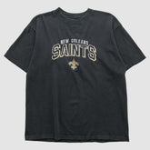 New Orleans Saints Reebok 2000s T-shirt - Black Vintage - Fanatics