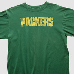 Green Bay Packers Reebok 2000s Long Sleeve T-shirt - Green Vintage - Fanatics