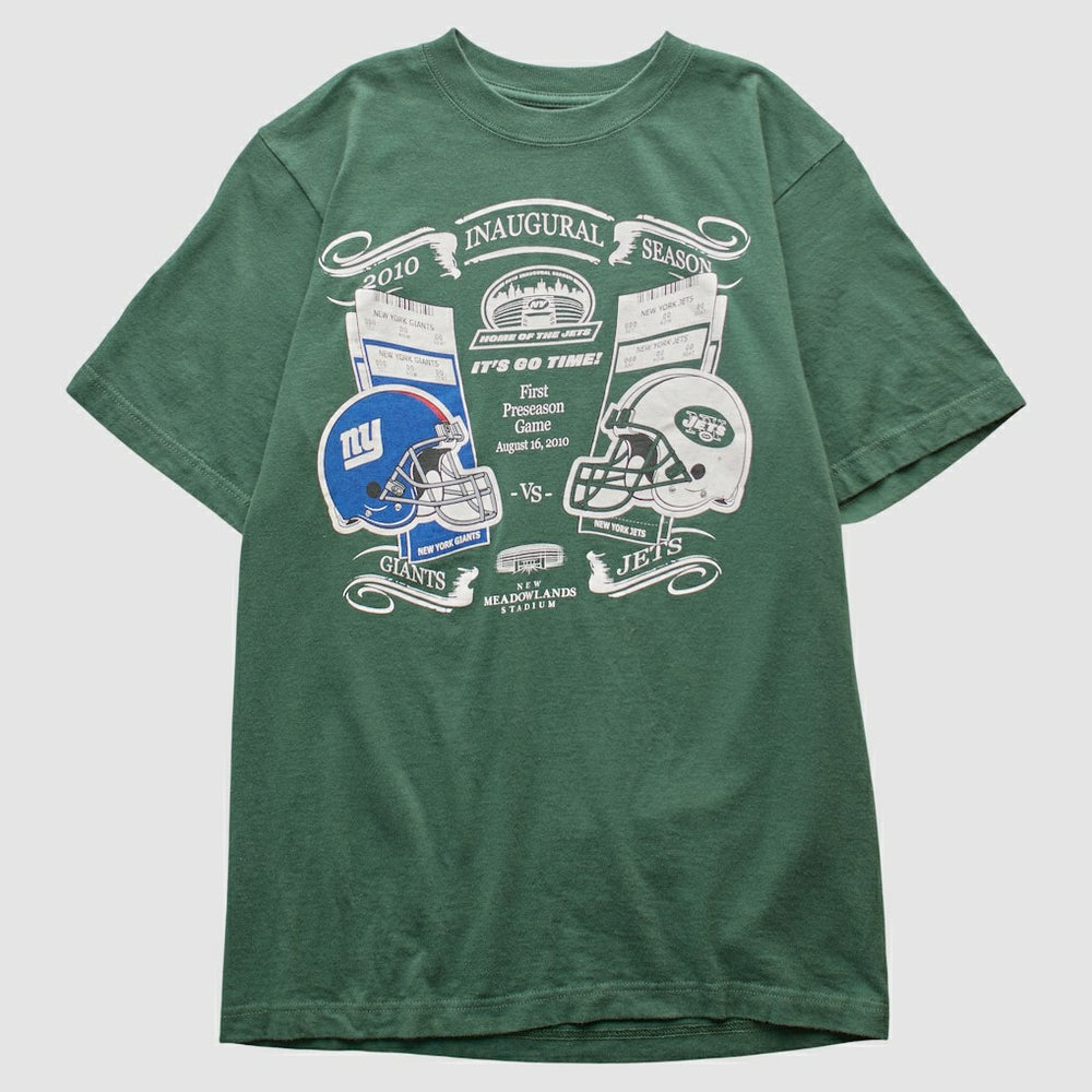 New York Jets Reebok 2010 T-shirt - Green Vintage - Fanatics