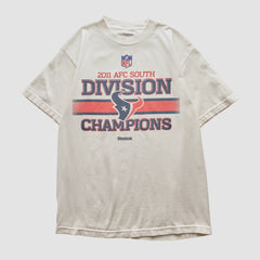 Houston Texans Reebok 2011 T-shirt - White Vintage - Fanatics