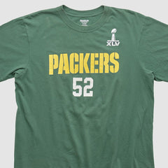 Green Bay Packers Reebok 2011 T-shirt - Green Vintage - Fanatics