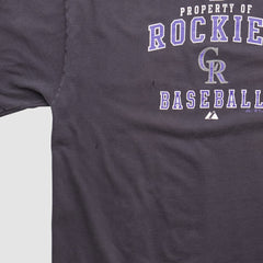 Colorado Rockies Majestic 2000s T-shirt Online