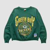 Green Bay Packers Nutmeg Mills 90s Sweatshirt - Green Vintage - Fanatics