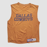 Dallas Cowboys Champion 1994 Tank - Orange Vintage - Fanatics