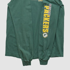 Green Bay Packers NFL 2000s Long Sleeve T-shirt - Green Vintage - Fanatics