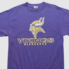 Minnesota Vikings Tultex 90s T-shirt - Purple Vintage - Fanatics