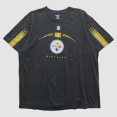 Pittsburgh Steelers Reebok 2000s T-shirt - Black Vintage - Fanatics