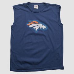 Denver Broncos NFL 2000s Tank - Navy Vintage - Fanatics