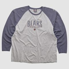 Chicago Bears NFL 2000s Long Sleeve T-shirt - Heather Gray Vintage - Fanatics