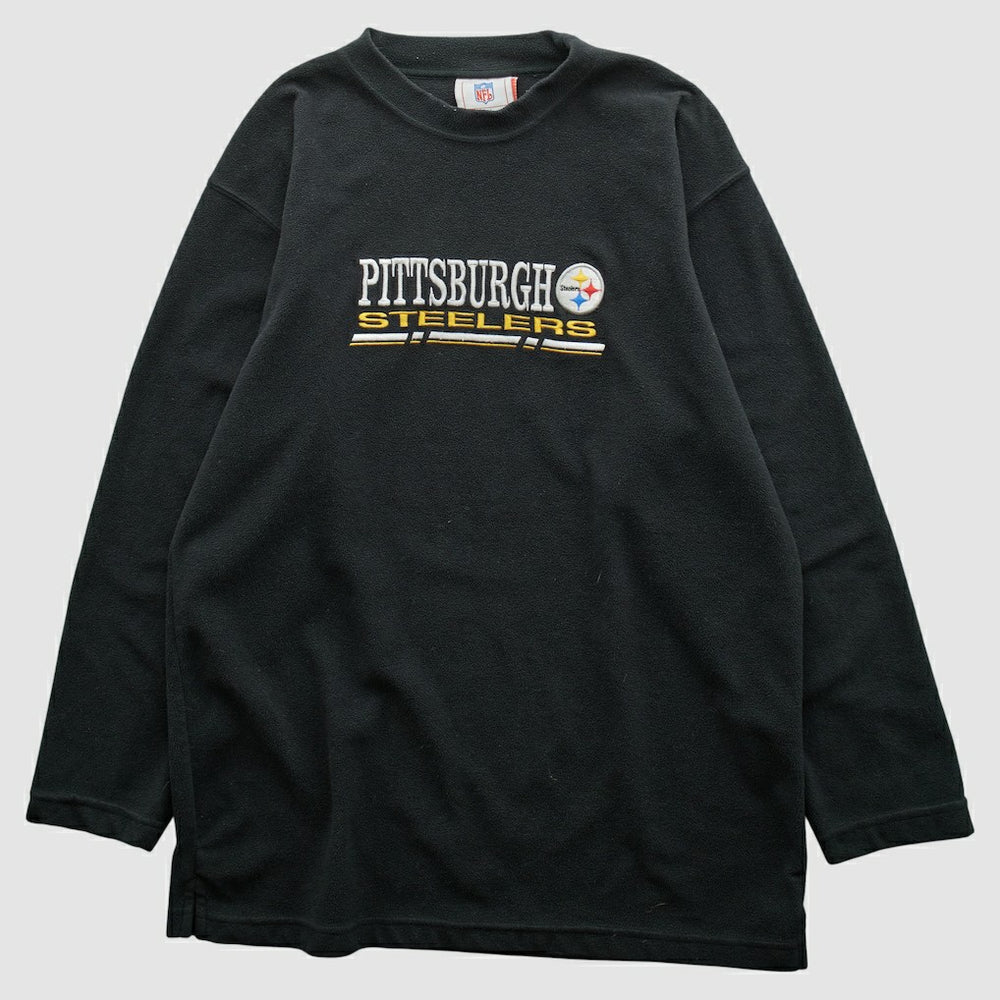 Pittsburgh Steelers NFL 2000s Pullover Sweatshirt - Black Vintage - Fanatics
