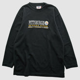 Pittsburgh Steelers NFL 2000s Pullover Sweatshirt - Black Vintage - Fanatics