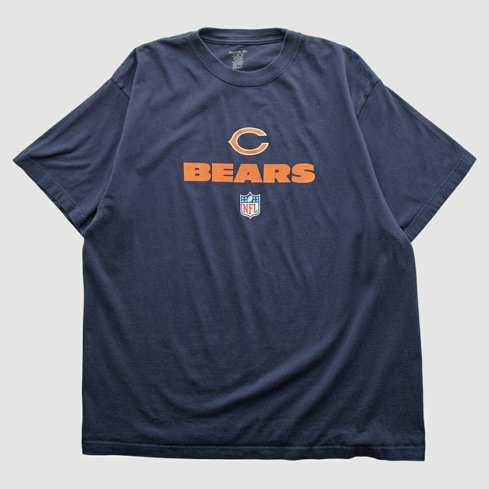 Chicago Bears Reebok 2000s T-shirt - Navy Vintage - Fanatics