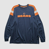 Chicago Bears NFL 2000s Long Sleeve T-shirt - Navy Vintage - Fanatics