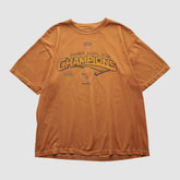 Pittsburgh Steelers Reebok 2009 T-shirt - Orange Vintage - Fanatics