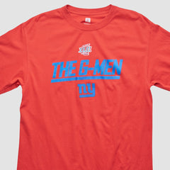 New York Giants NFL 2008 T-shirt - Red Vintage - Fanatics