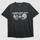 Superbowl XLIII NFL 2009 T-shirt - Black Vintage - Fanatics