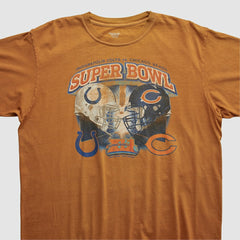 Superbowl XLI Reebok 2007 T-shirt - Orange Vintage - Fanatics