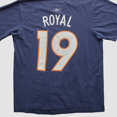 Denver Broncos Reebok 2000s T-shirt - Navy Vintage - Fanatics