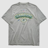 Green Bay Packers Reebok 2010 T-shirt - Heather Gray Vintage - Fanatics