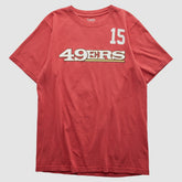 San Francisco 49ers Reebok 2010s T-shirt - Red Vintage - Fanatics