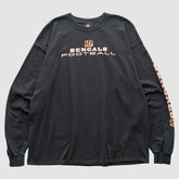 Cincinnati Bengals NFL 2010s Long Sleeve T-shirt - Black Vintage - Fanatics