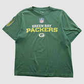 Green Bay Packers Reebok 2000s T-shirt - Green Vintage - Fanatics