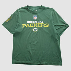 Green Bay Packers Reebok 2000s T-shirt - Green Vintage - Fanatics