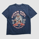 New England Patriots 2002 T-shirt - Navy Vintage - Fanatics
