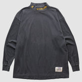Pittsburgh Steelers 90s Long Sleeve T-shirt - Charcoal Vintage - Fanatics