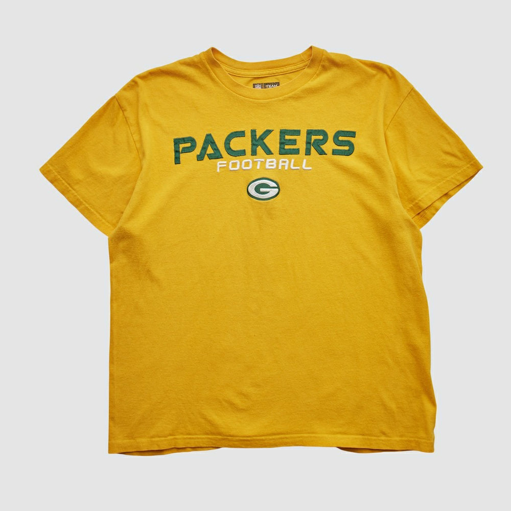 Green Bay Packers NFL 2000s T-shirt - Yellow Vintage - Fanatics